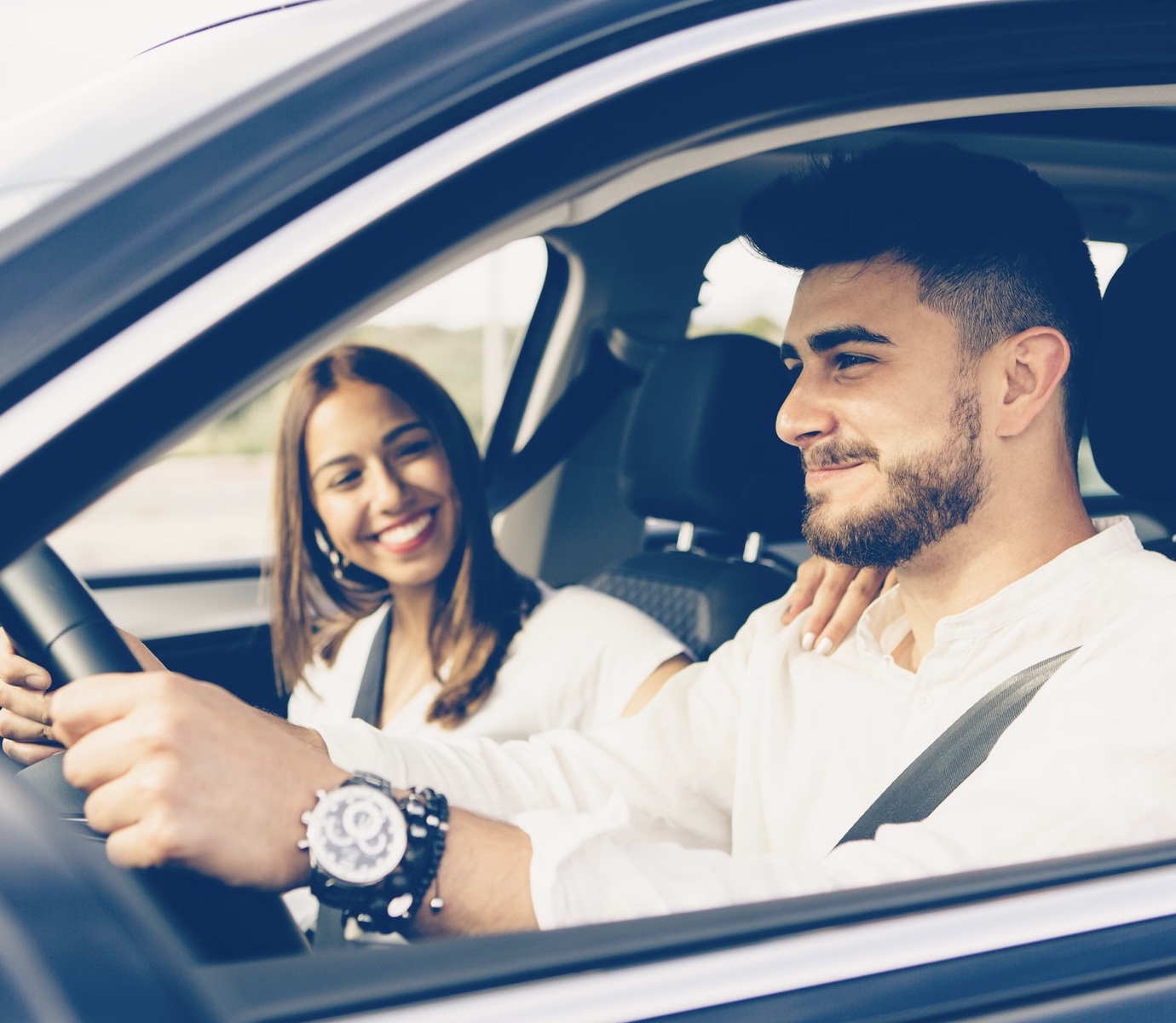 Adult Students Driving